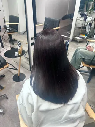 ロング 艶あり暖色カラー🌈 カラー診断あゆみのヘアスタイル