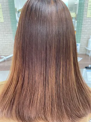 ロング 艶髪酸性縮毛🥇 ディレクター土手内徹のヘアスタイル