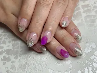 ショート ネイル Lefreak (レフリーク).のネイルデザイン