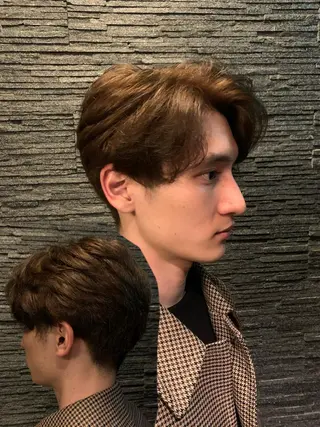 メンズ 栗原 周太郎のヘアスタイル