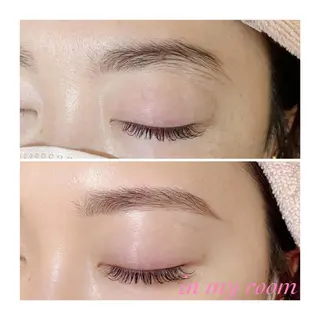 アイブロウ ☽𝘀𝗵𝗶 𝘀𝗵𝗶☽のマツエク・マツパデザイン