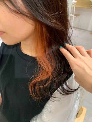 ロング ツヤカラー🤍 ARISAのヘアスタイル