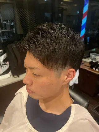 ショート 銀座バルビエグラン 角田雅樹（夜限定）のヘアスタイル