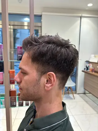 メンズ 山本 侑平のヘアスタイル