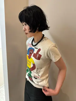 ショート パーマ misa___boo MISAのヘアスタイル