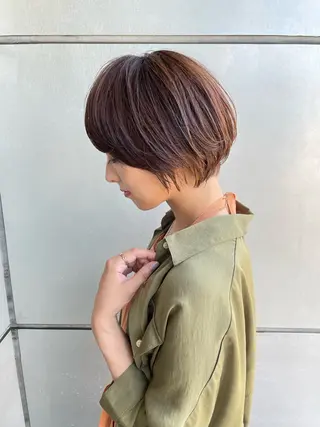 ショート 鳥羽 正治のヘアスタイル