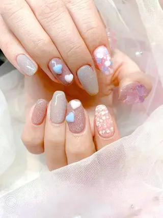 ネイル 長さだし専門店 M2 rikaのネイルデザイン