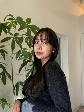 ロング ヘアアレンジ ✨大人韓国レイヤー ✨吉原 潤✨のヘアスタイル