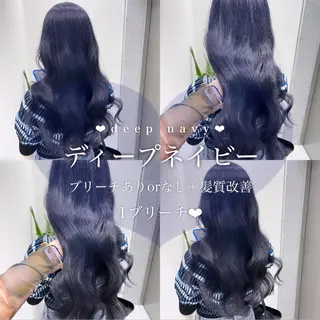 ロング カラー ヘアアレンジ 𝘳𝘺𝘰𝘬𝘢 髪質改善／ブリーチのヘアスタイル