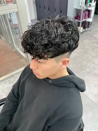 パーマ メンズ 町田エリアＮｏ．１/ パーマ特化/太田京希のヘアスタイル