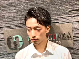 ミディアム メンズ HIRO GINZA 池袋東口店所属・林田 龍明のヘアスタイル