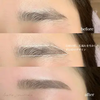 マツエク・マツパ アイブロウ Vias natsumiのマツエク・マツパデザイン