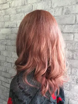 セミロング カラー Renatus店長 金子裕美のヘアスタイル