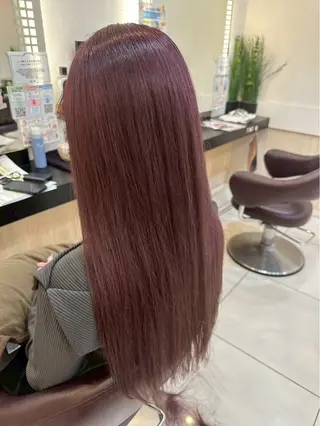 カラー ブリーチカラー/鶴川 /ハイトーン/あいのヘアスタイル