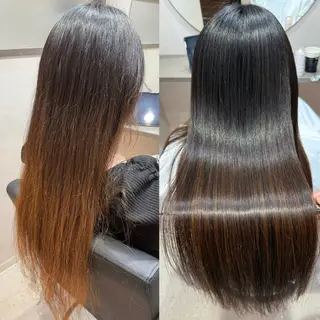 ロング ✨シルクストレート✨ 美髪髪質改善Yukiのヘアスタイル