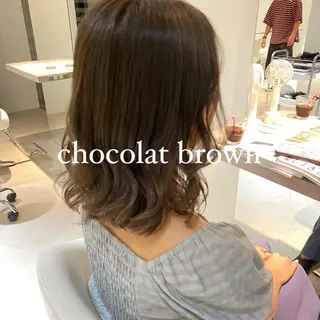 ミディアム カラー 絶対カワイイ保証💕 カワノチヒロのヘアスタイル