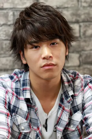 ショート パーマ メンズ 柴田 陽平のヘアスタイル