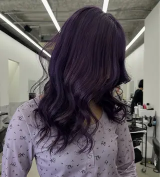 カラー 田中 莉香のヘアスタイル