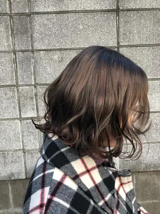 ミディアム カラー 🌷nanase🌷 gally hairのヘアスタイル