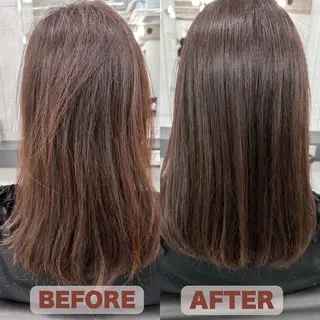 セミロング Endearing 銀座/レイヤーカットのヘアスタイル