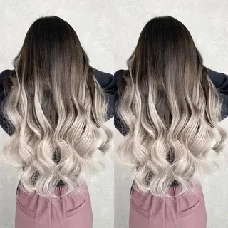 ミディアム 💎馴染むエクステ ×カラーTOMO💎のヘアスタイル