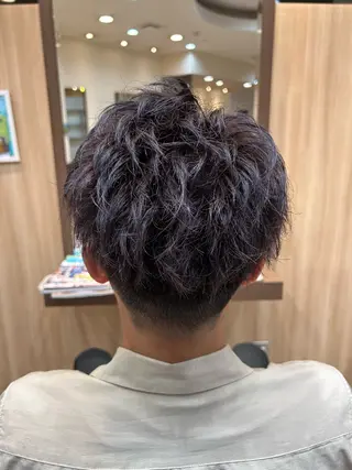 ショート カラー 木村 柊斗のヘアスタイル