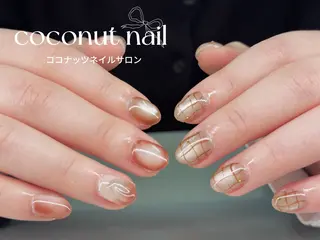 ネイル 神田 ココナッツのネイルデザイン