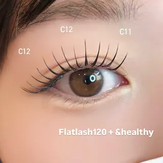 マツエク・マツパ ar...beauty salon所属・藤原 茜のマツエク・マツパデザイン