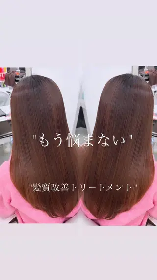 ロング カラー 藤沢髪質改善✨ 艶エクステ/森　魁心のヘアスタイル