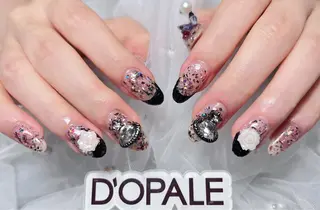 ネイル D‘OPALEサロン所属・長さ出し専門店 上野kkのネイルデザイン