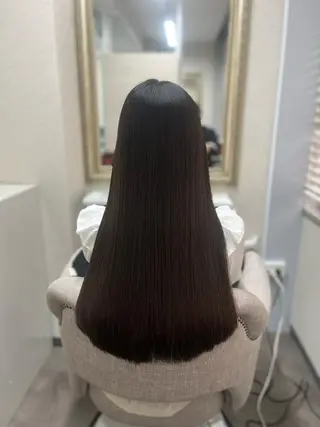 ロング seta新宿所属・髪質改善/縮毛矯正 芹沢のヘアスタイル