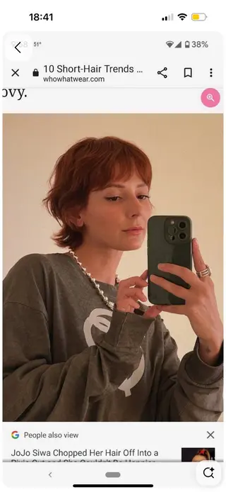 ショート honoka/bob /縮毛矯正/髪質改善のヘアスタイル