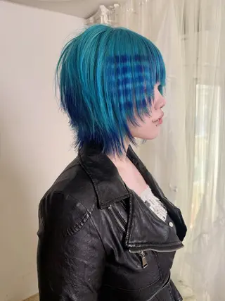 ショート カラー HARUNA/原宿/ デザイン/カットのヘアスタイル