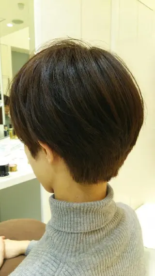 ショート カラー 🌈ぷる艶カラー🌈 髪質改善👑柳沼尚貴のヘアスタイル