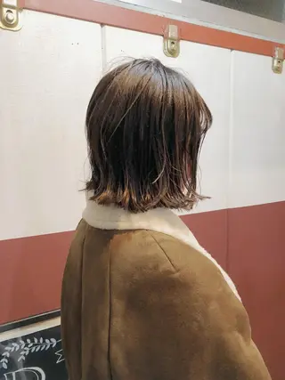 ショート カラー ノグチ ユウキ/ボブのヘアスタイル