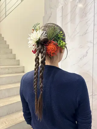 ロング miu /透明感カラーのヘアスタイル