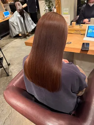 ロング 髪質改善／美髪矯正 林田和真のヘアスタイル