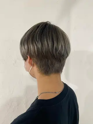 ショート カラー パーマ メンズ Aujuaソムリエ 🎨‎♡HARUのヘアスタイル