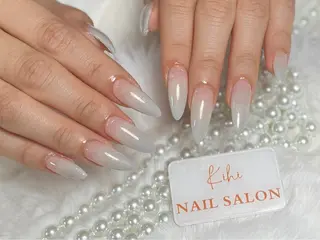 ネイル ユリ🎀長さだし/ パラジェル/持ち込みのネイルデザイン