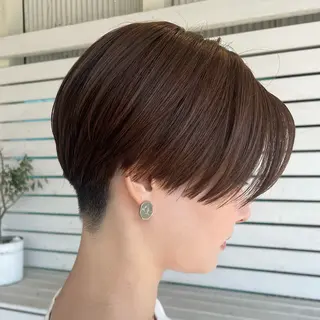 ショート カラー FRANK所属・こいけ みきののヘアスタイル