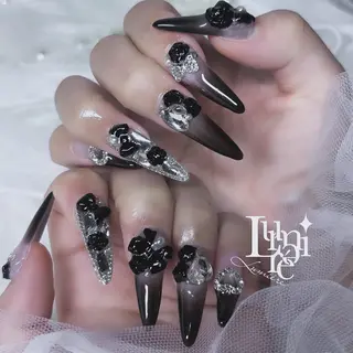 ネイル Lumière/ 超ロング/ワンホンのネイルデザイン