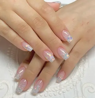 ミディアム ネイル lune nail_2017のその他イメージ