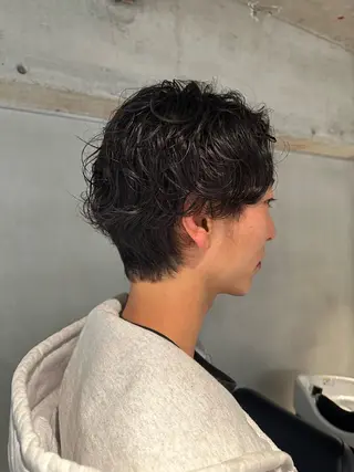 ショート パーマ ボブ/似合わせ レイヤーcocomoのヘアスタイル