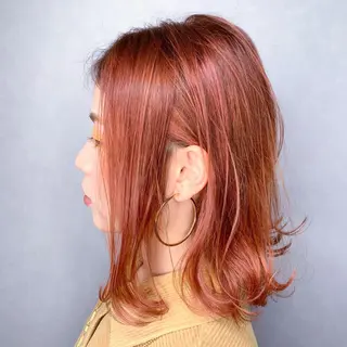 ミディアム カラー パーマ ヘアアレンジ メンズ キッズ ネイル マツエク・マツパ 新宿駅近♡友達とOK 🦋W -ワット -のヘアスタイル