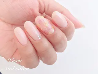 ネイル Viseo《6週間 長持ちパラジェル》のネイルデザイン