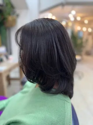 ミディアム 仲田 大記のヘアスタイル