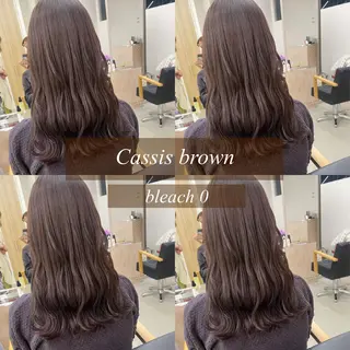 ロング カラー akane/ 縮毛矯正/暖色のヘアスタイル