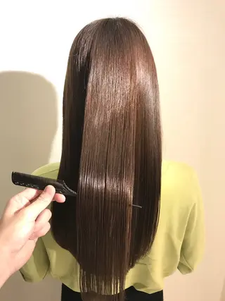 ロング カラー 🌈ハイトーン髪質改 善🌈polon🌟のヘアスタイル