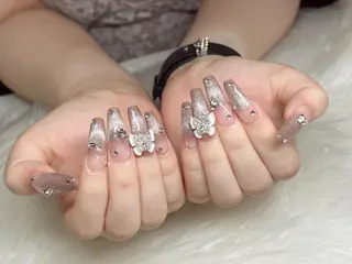 ロング ネイル 《LB》ラブリエ Nail&eyeのマツエク・マツパデザイン