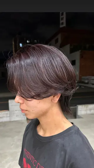 カラー 彦坂 柚羽のヘアスタイル